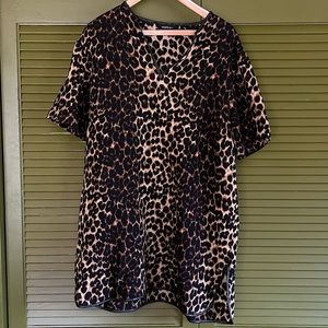 Lafayette 148 New York Leopard Print Tunic